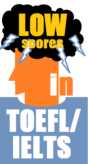 Low Scores in TOEFL/IELTS