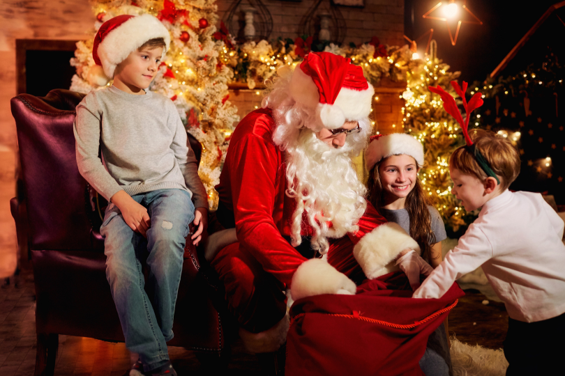 Children want to bring joy to Santa