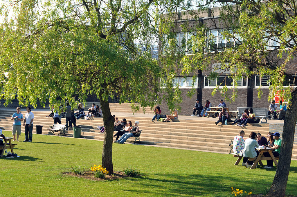 Brunel University campus – the quad